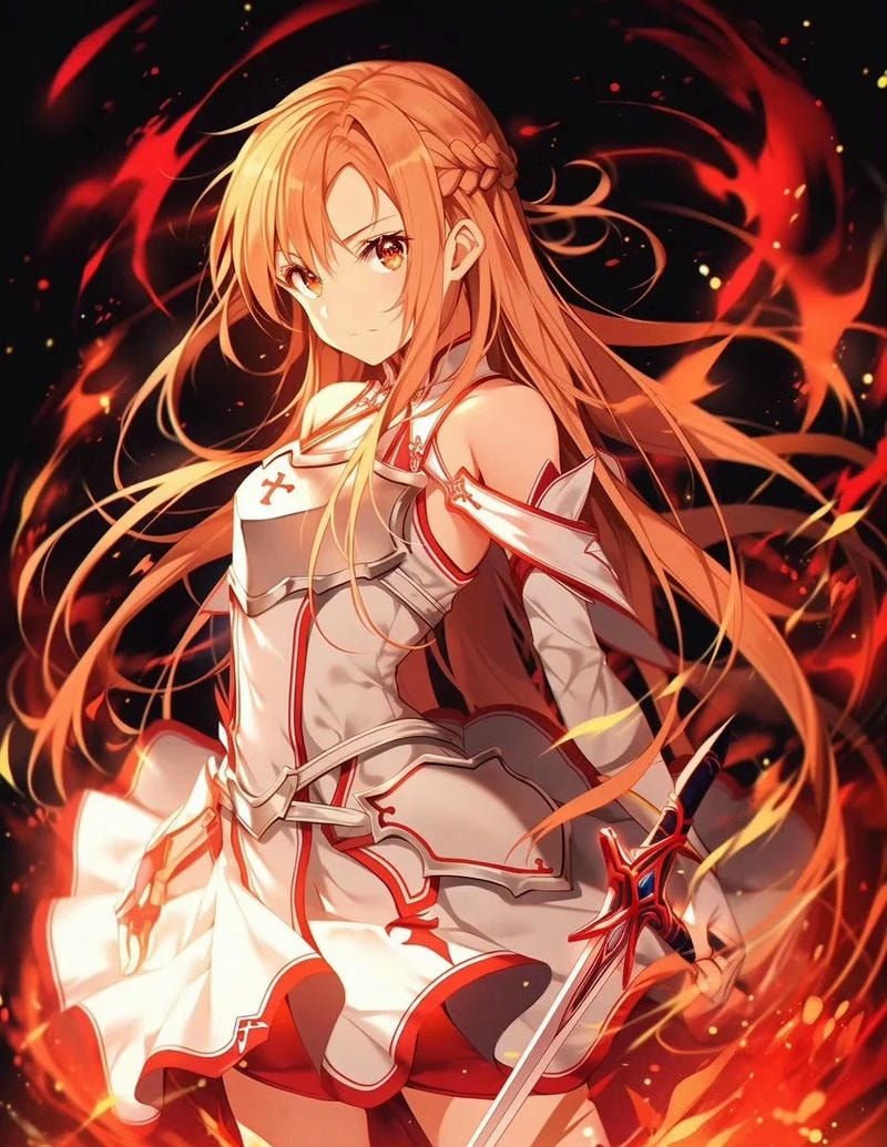 ảnh asuna yuuki ngầu