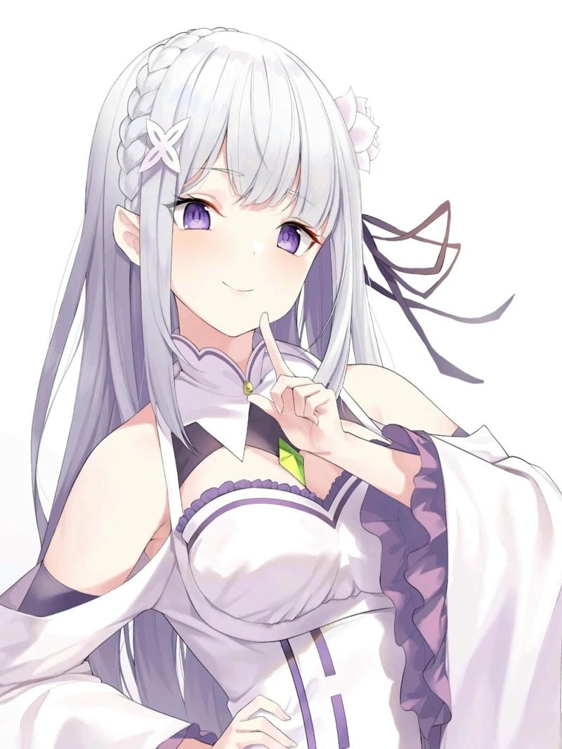 ảnh emilia anime siêu đẹp