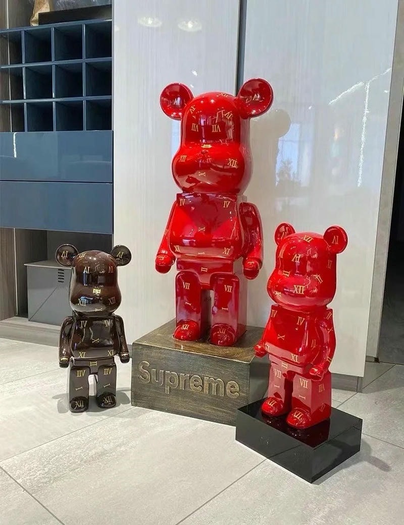 ảnh gấu bearbrick làm hình nền