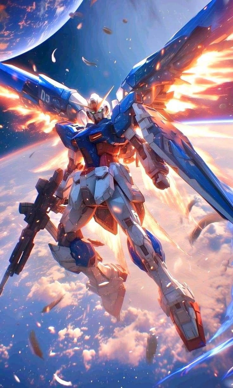 ảnh gundam hình nền siêu đẹp