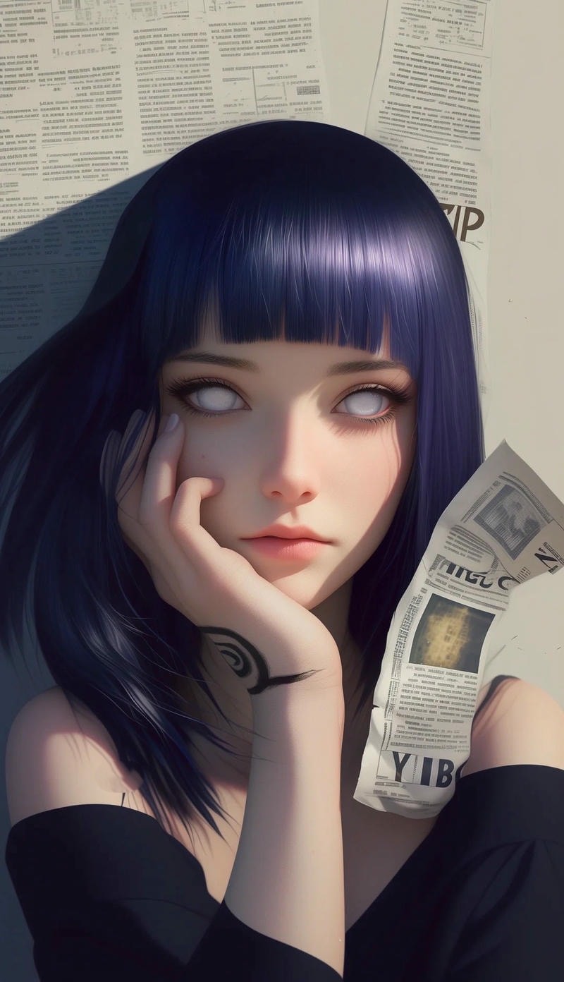 ảnh hinata hyuga siêu cute