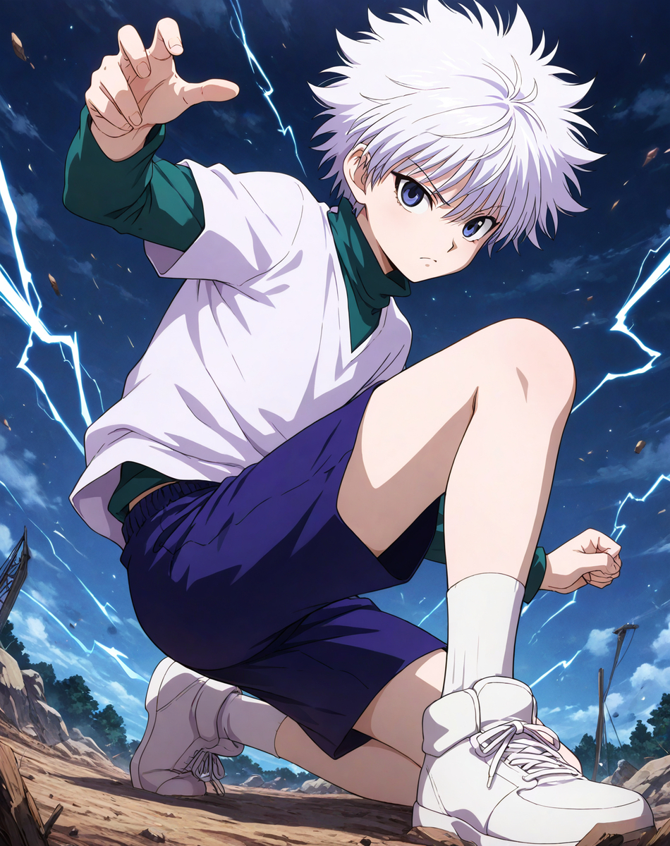 ảnh killua HD cực chất