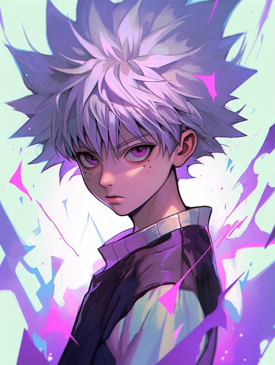 ảnh killua full HD siêu chất