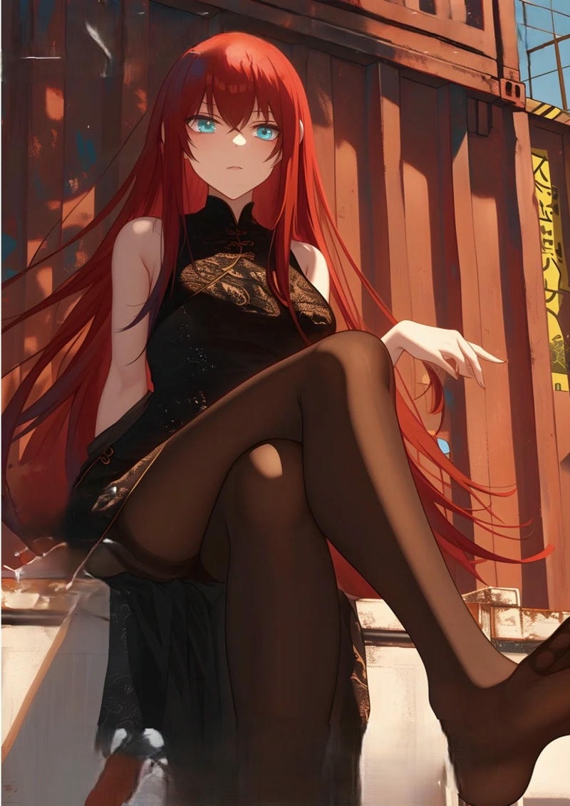 ảnh makise kurisu chất