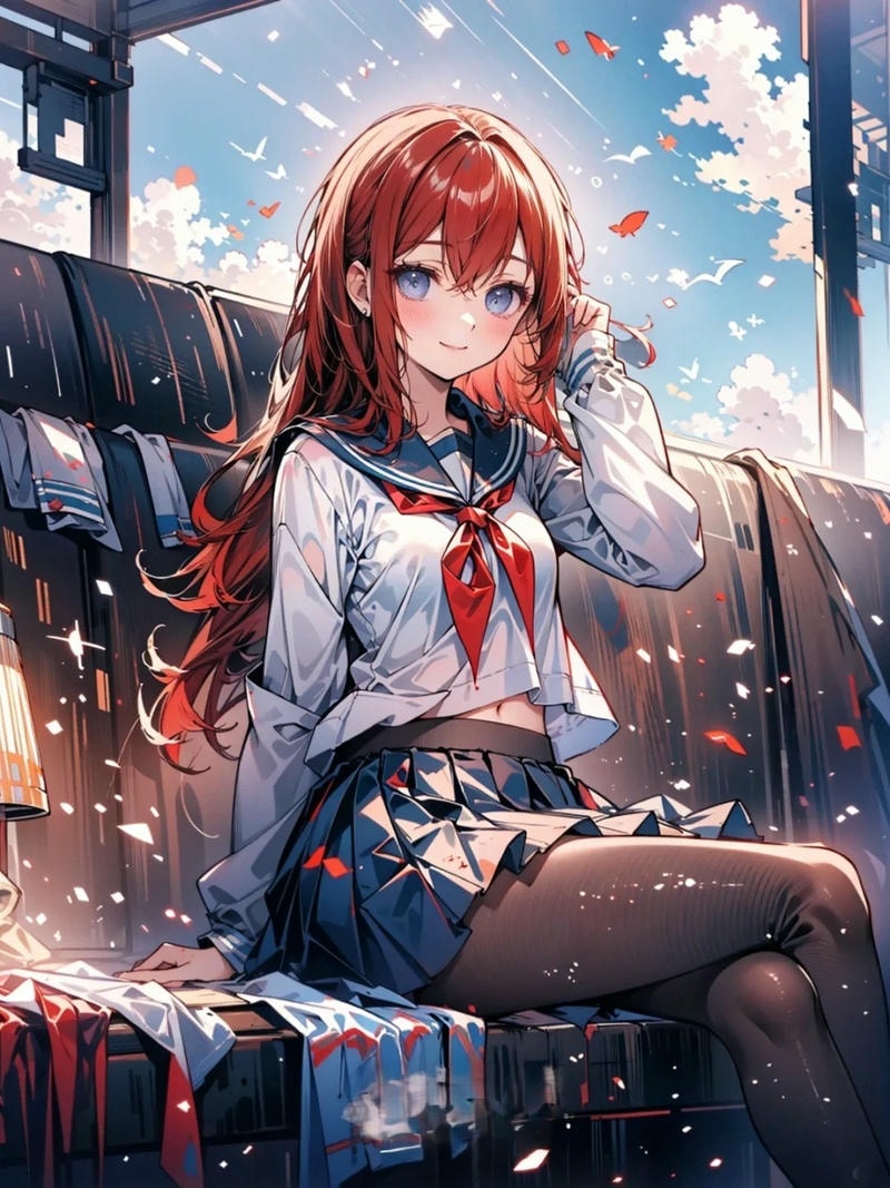 ảnh makise kurisu đáng yêu