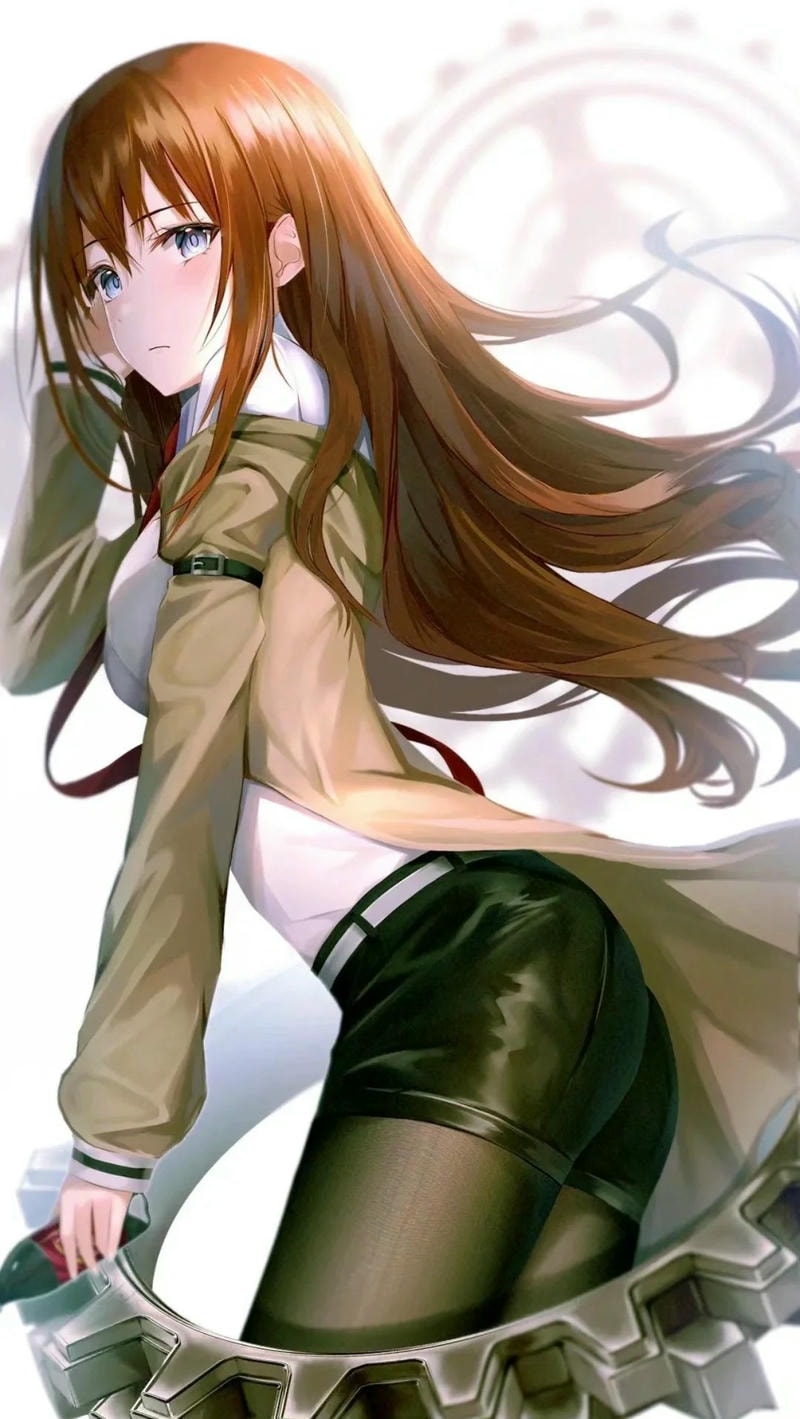 ảnh makise kurisu đẹp