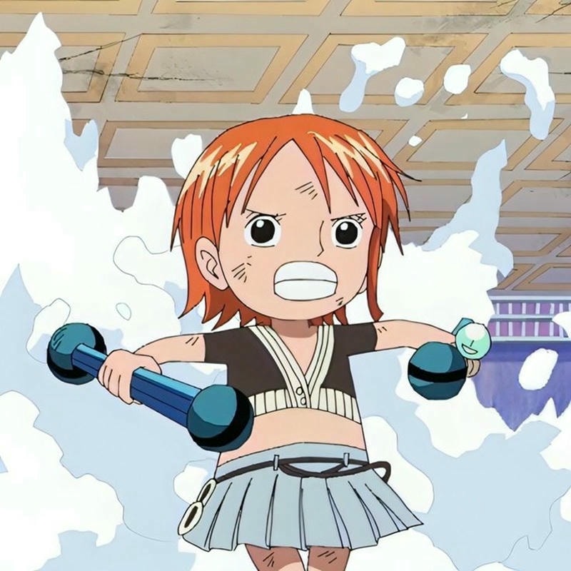 ảnh nami one piece chibi dễ thương