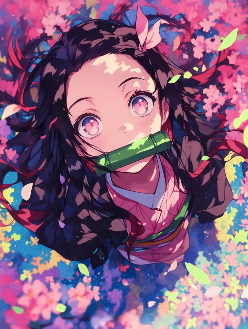 ảnh nezuko cực cute