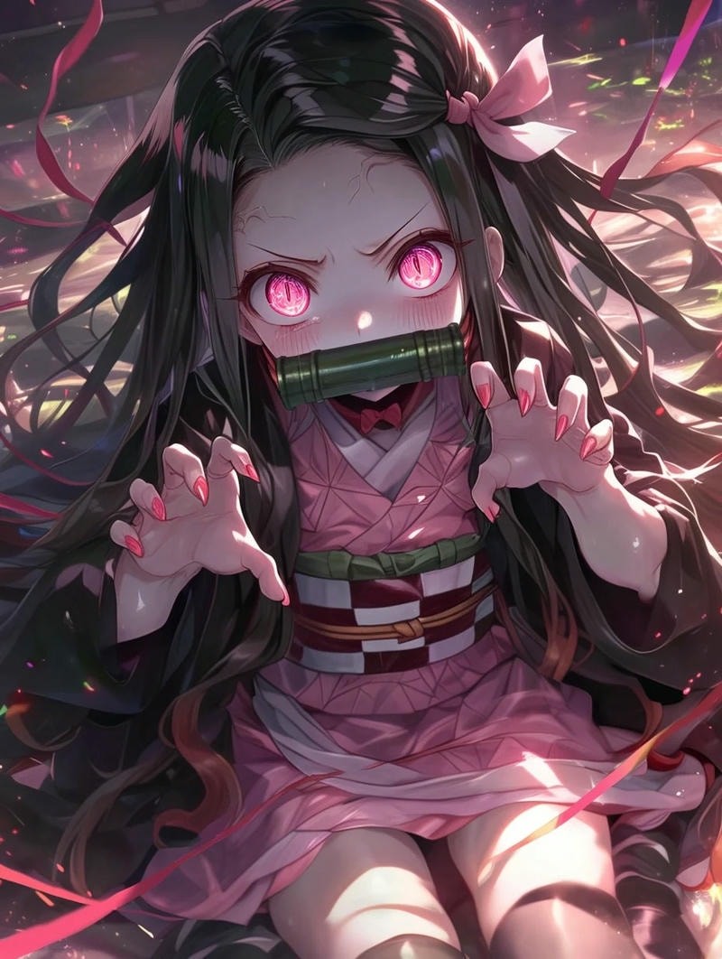 ảnh nezuko loli cực cute