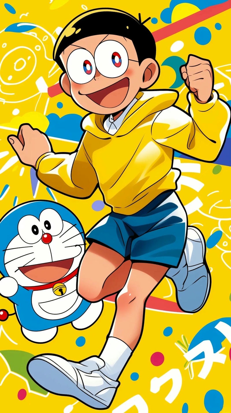 ảnh nobita 4k siêu đẹp