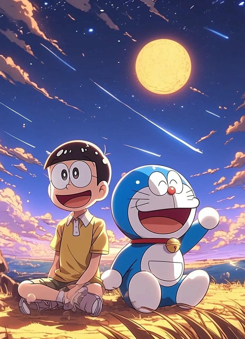 ảnh nobita và doraemon