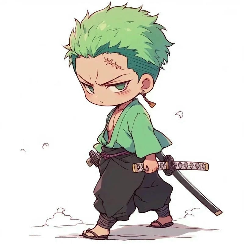 ảnh roronoa zoro chibi ngầu