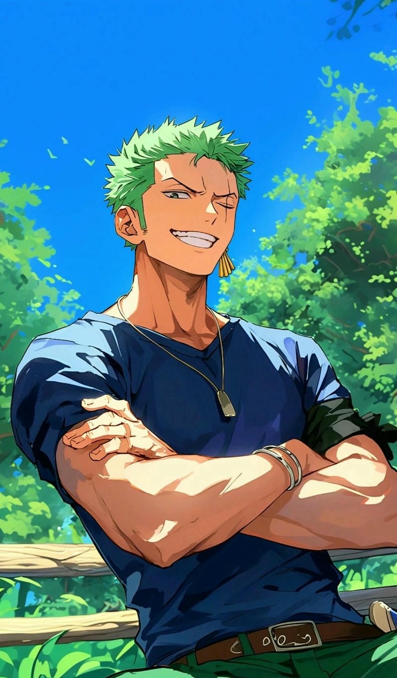 ảnh roronoa zoro thợ săn hải tặc