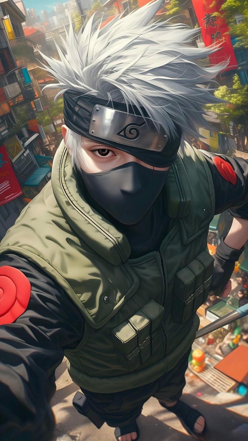 ảnh thầy kakashi ngầu