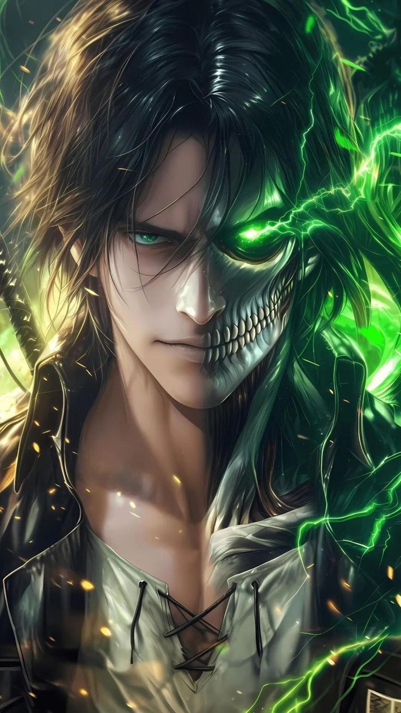 ảnh titan eren cool ngầu