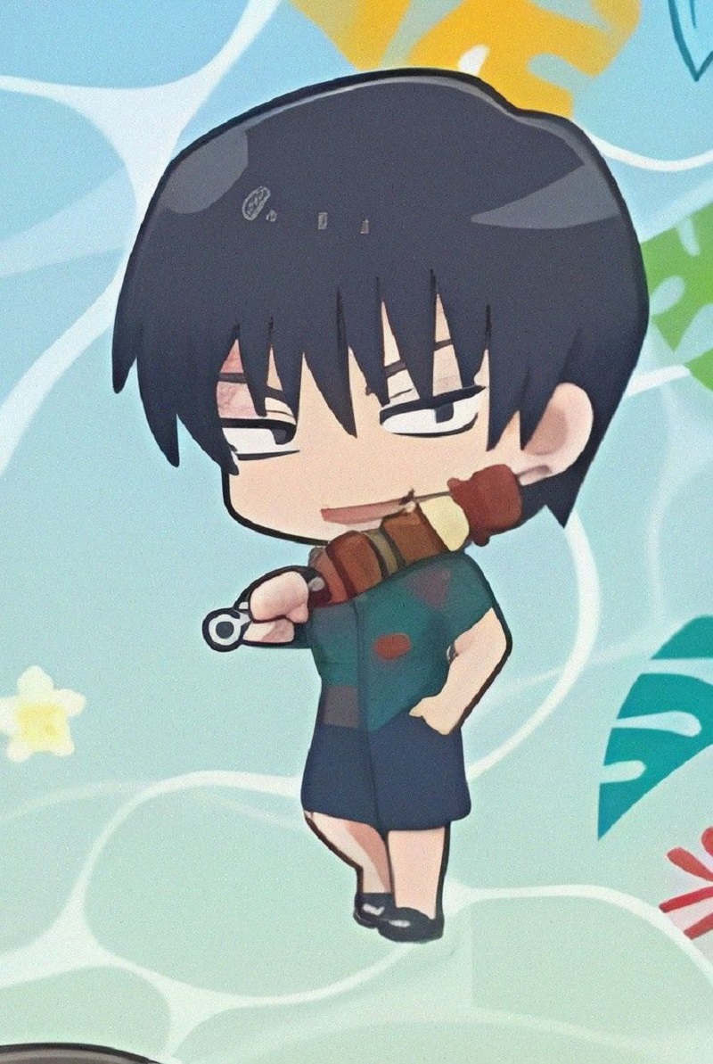 ảnh toji chibi cute