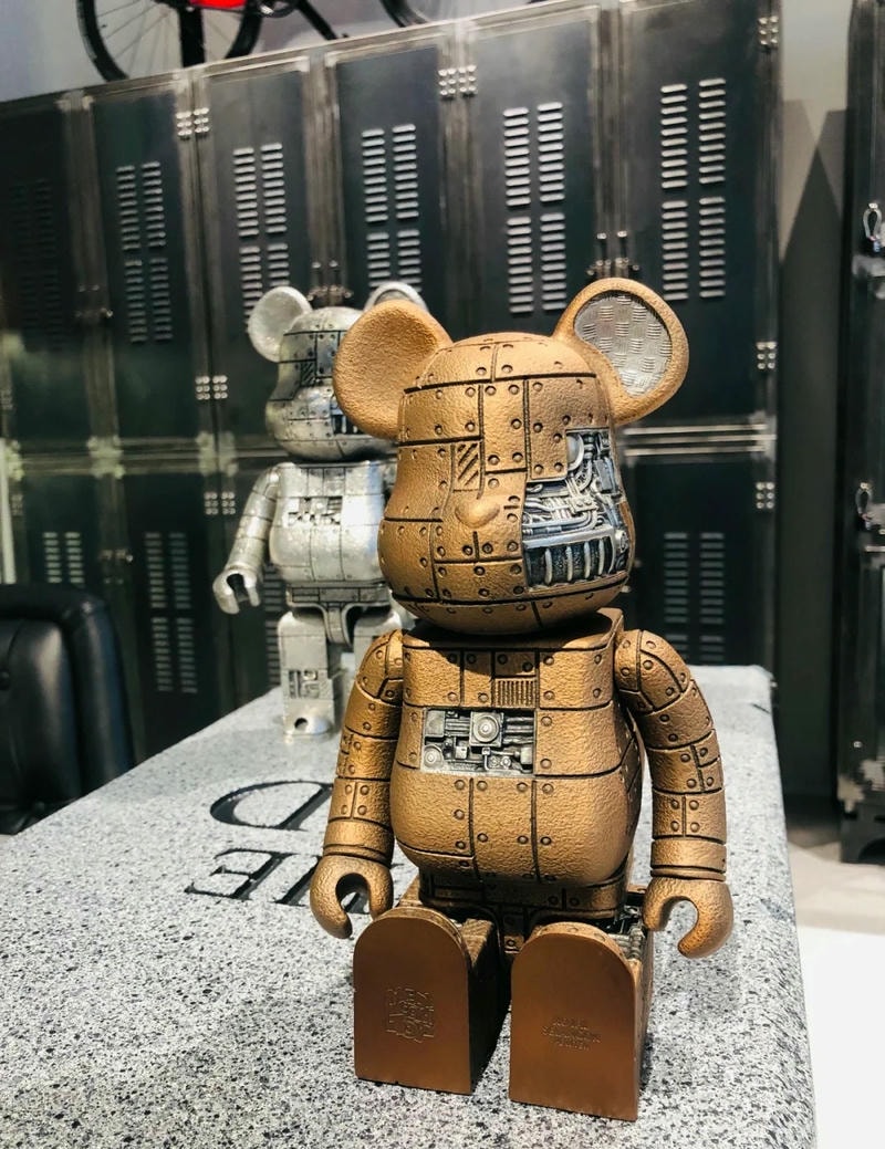 bearbrick hình nền điện thoại