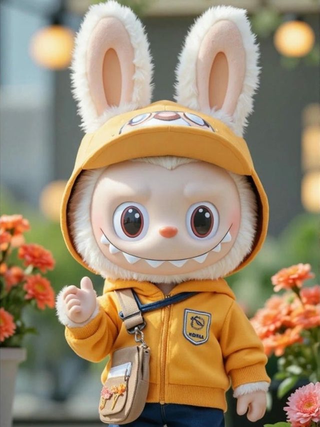 ảnh labubu cute đáng yêu