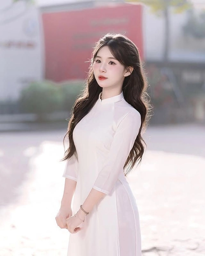 gái xinh 2k9 mặc váy