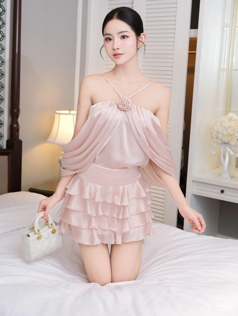 gái xinh mặc pinky việt nam