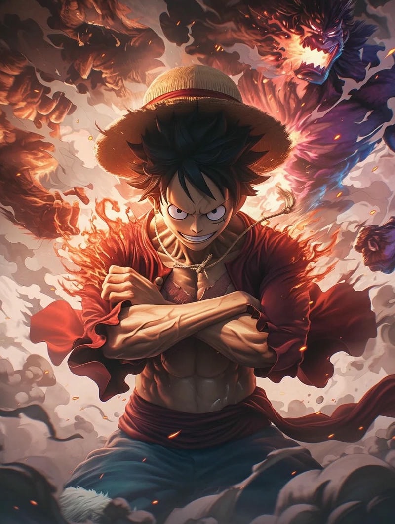 hình ảnh anime luffy hd