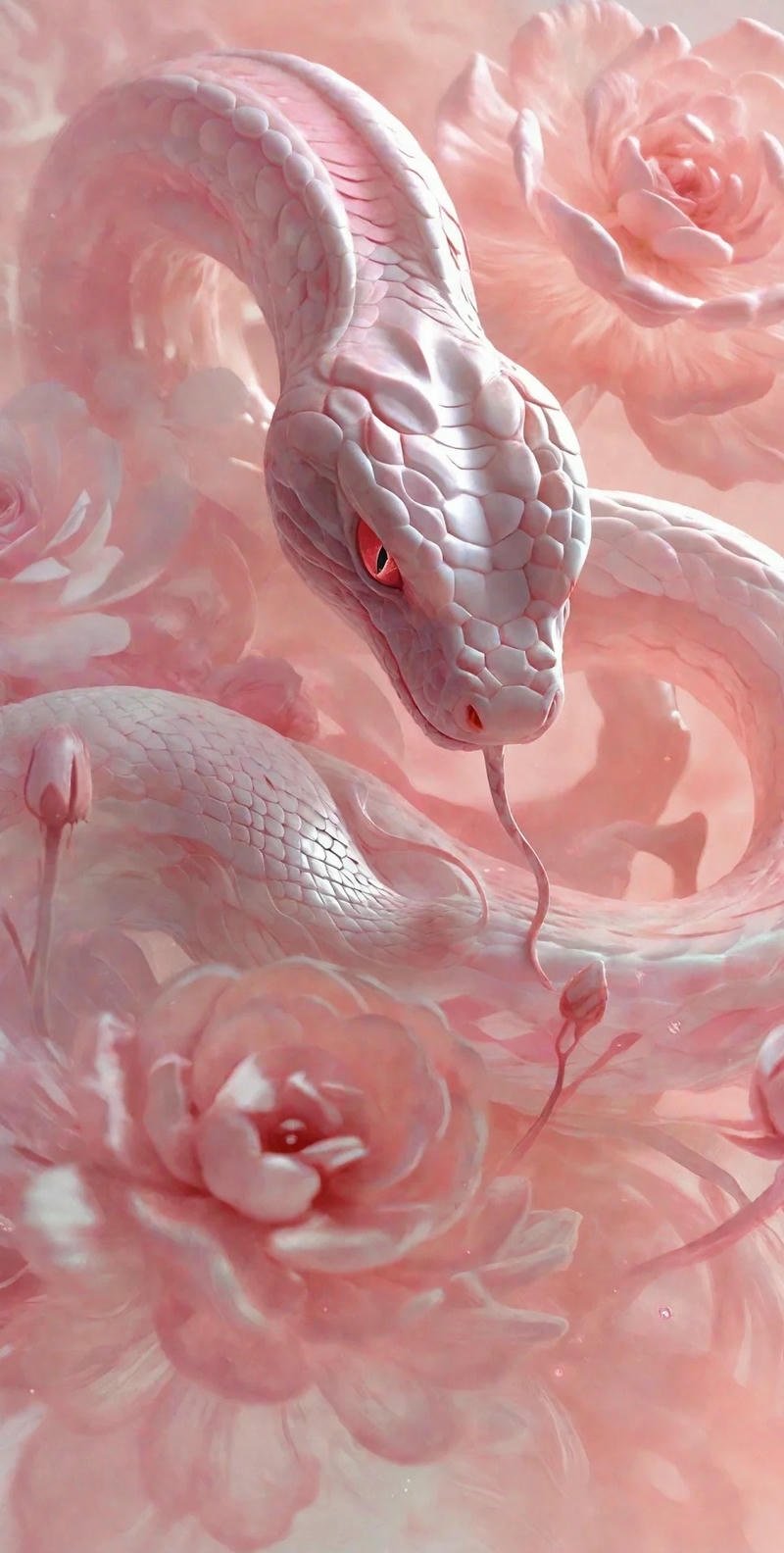 hình ảnh con rắn cute