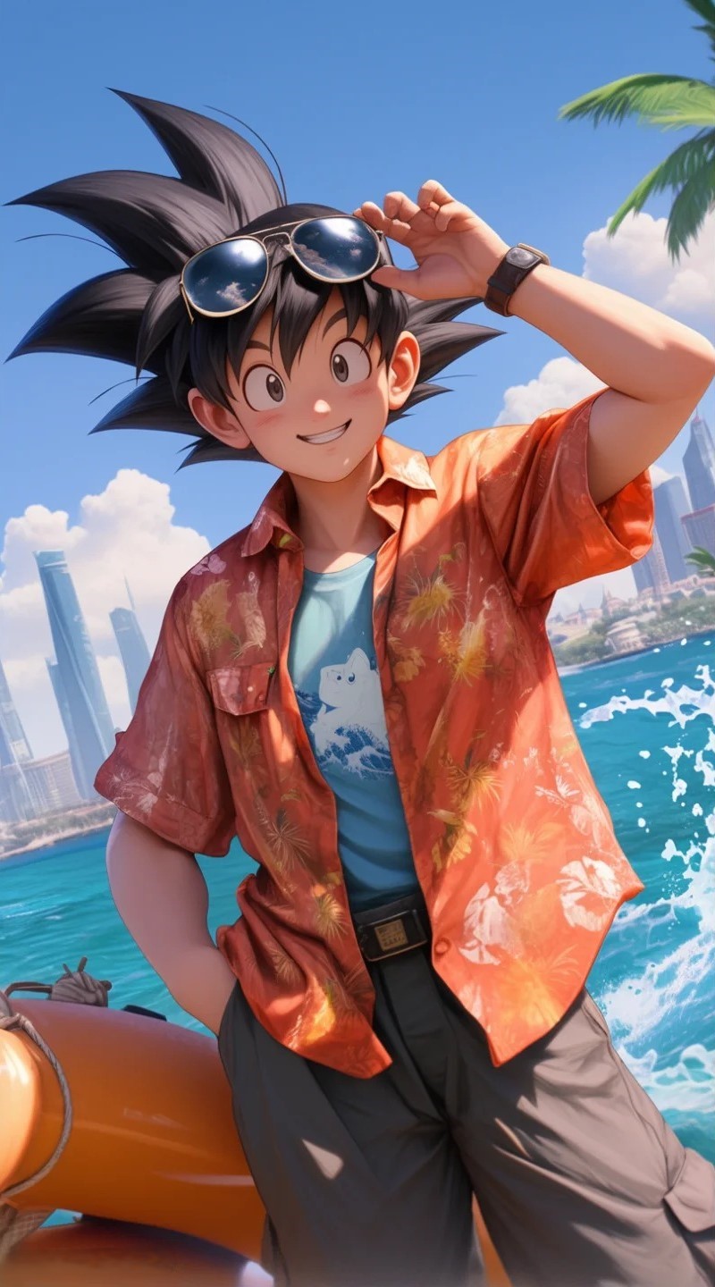 hình ảnh goku chất