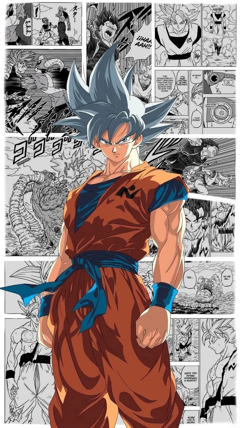 hình ảnh goku dragon ball 4k ultra instinct chất