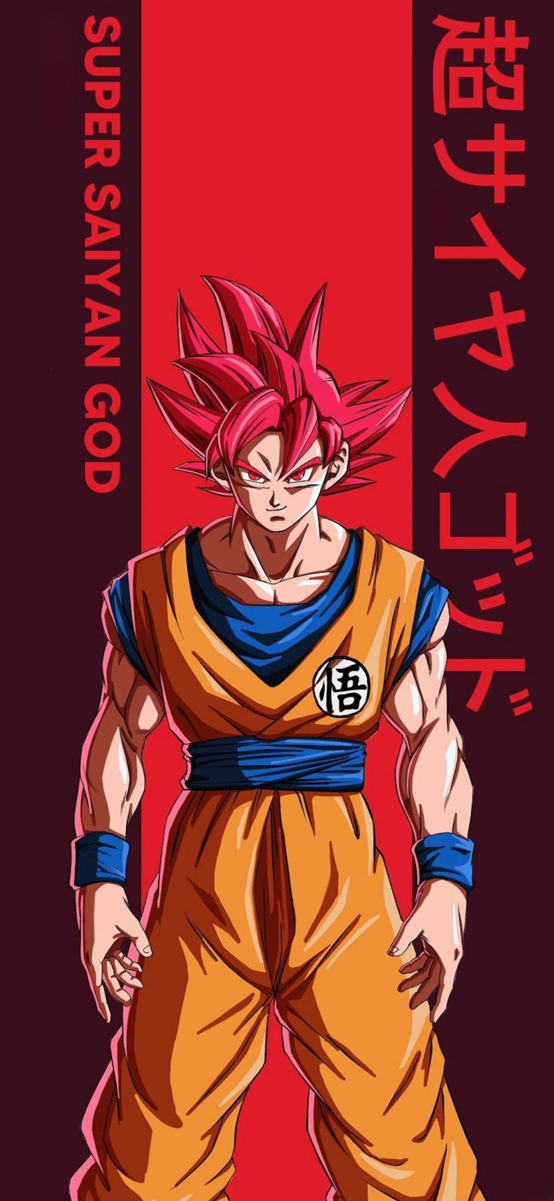 hình ảnh goku ssj god