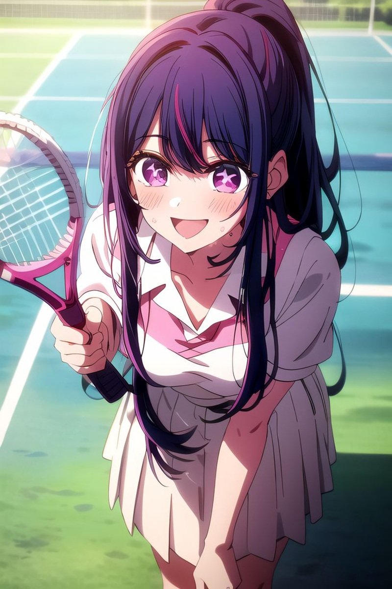 hình ảnh hoshino ai 3d