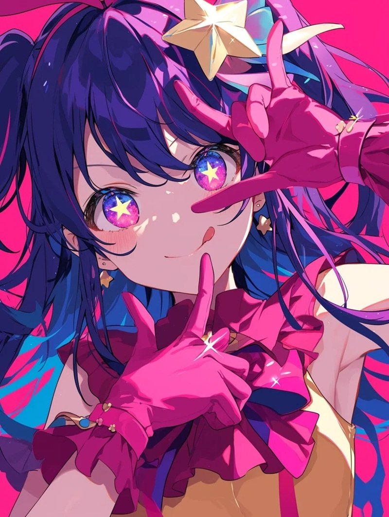 hình ảnh hoshino ai cute đáng yêu