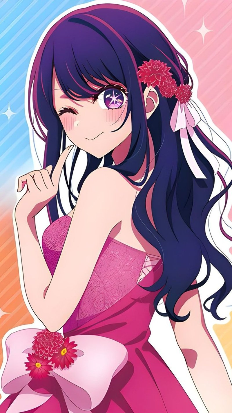 hình ảnh hoshino ai siêu đáng yêu