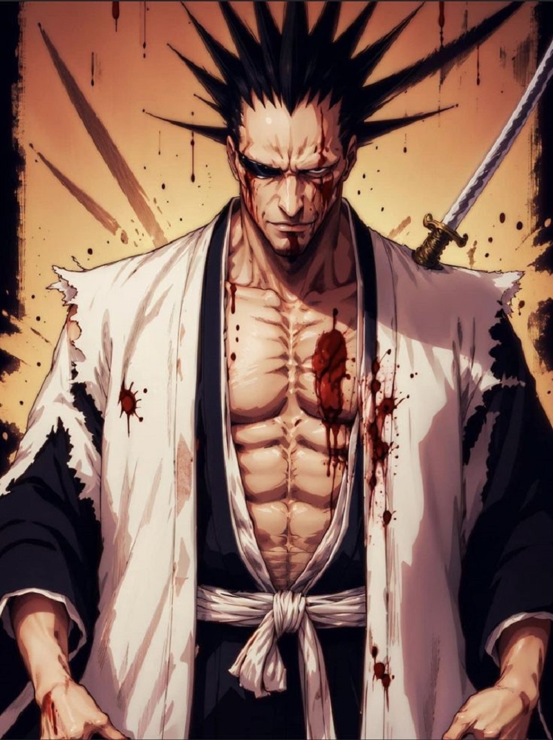 hình ảnh kenpachi siêu cool