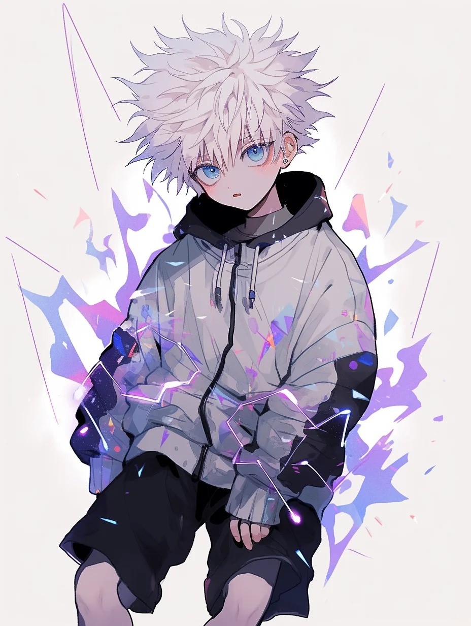 hình ảnh killua full HD cực ngầu