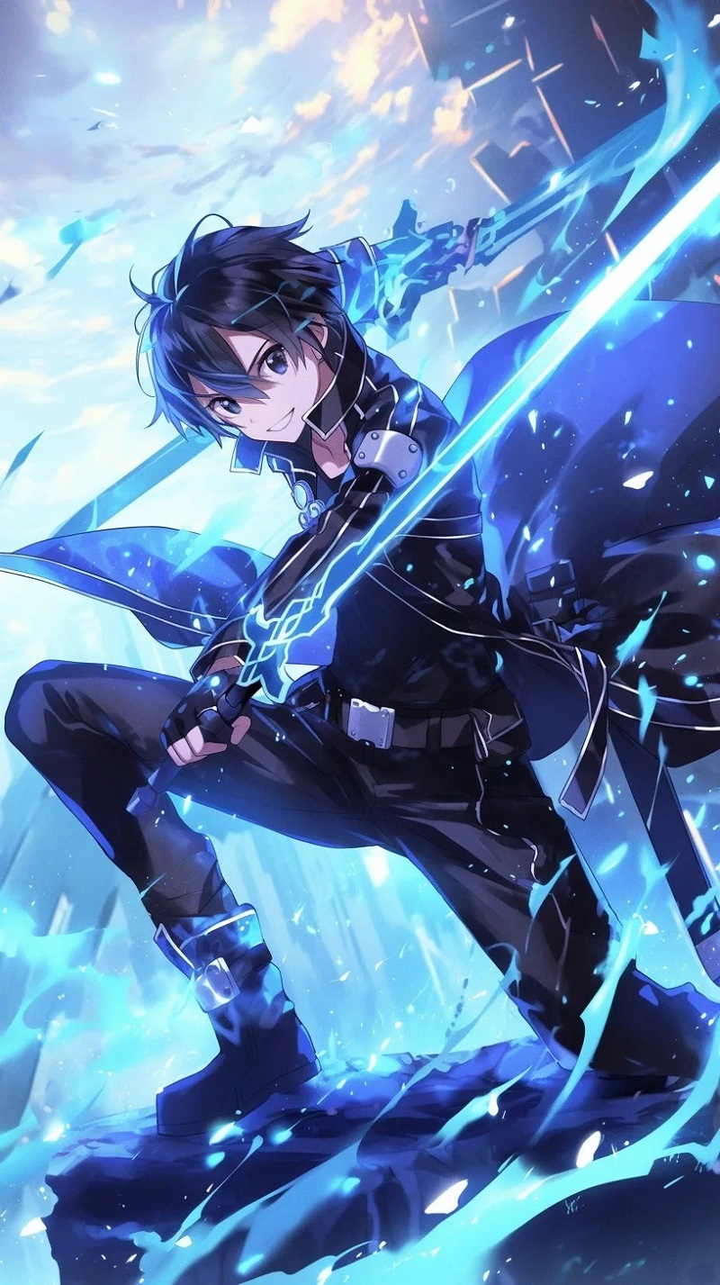 hình ảnh kirito Full HD chất cực chất