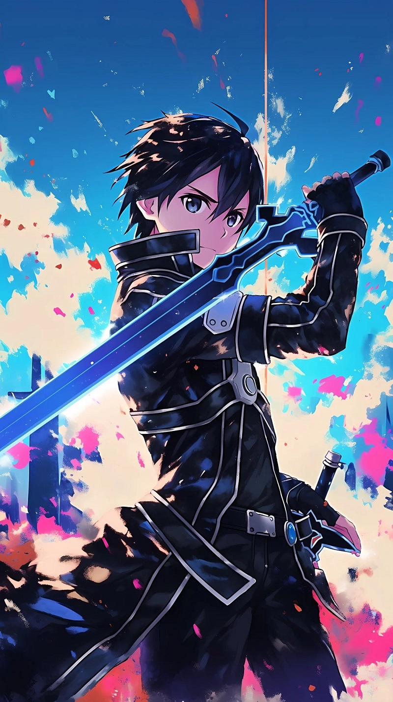 hình ảnh kirito Full HD ngầu