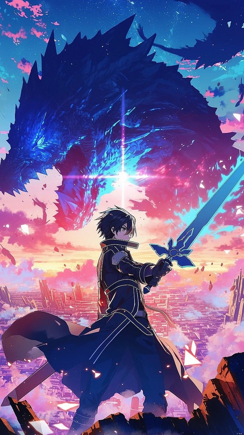 hình ảnh kirito Full HD siêu ngầu