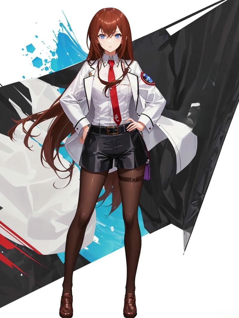 hình ảnh makise kurisu cực ngầu