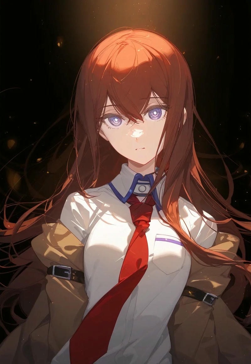 hình ảnh makise kurisu dễ thương