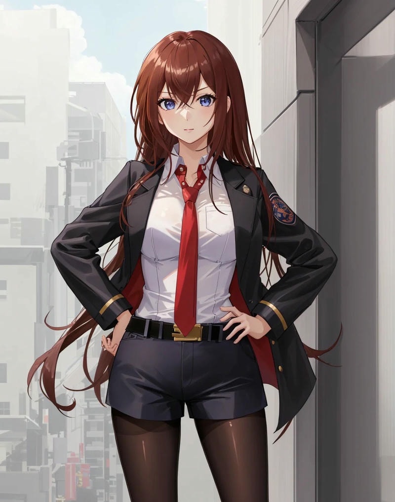 hình ảnh makise kurisu siêu ngầu