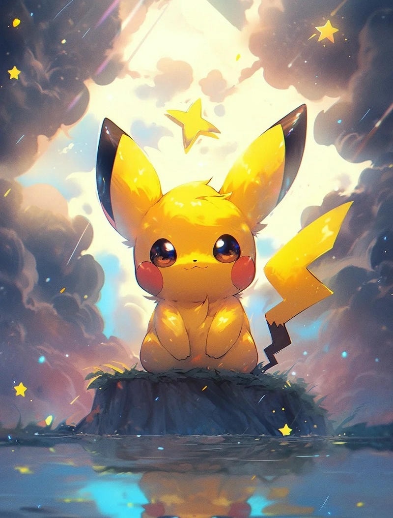 hình ảnh pikachu cute