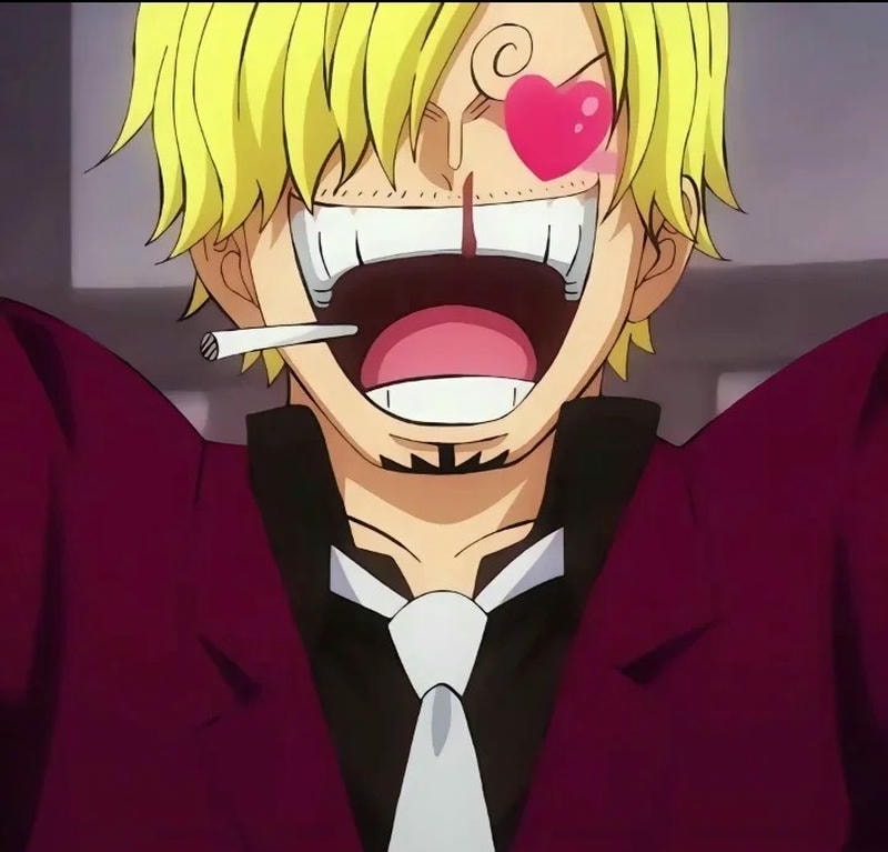 hình ảnh sanji mê gái