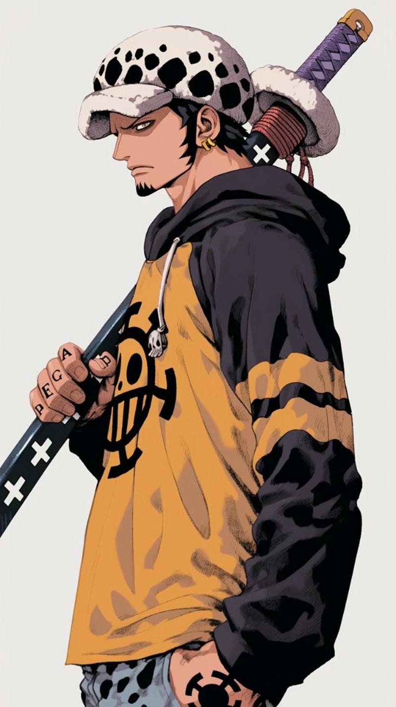 hình ảnh trafalgar law ngầu