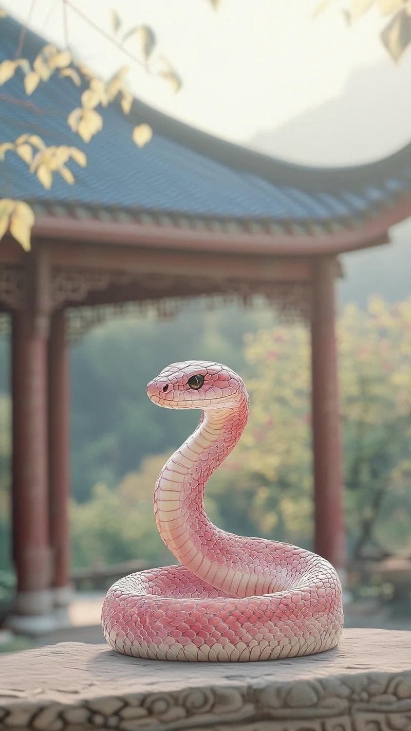 hình con rắn cute