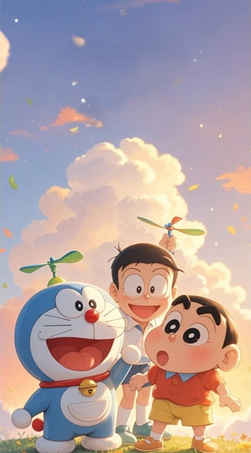 hình doraemon dễ thương