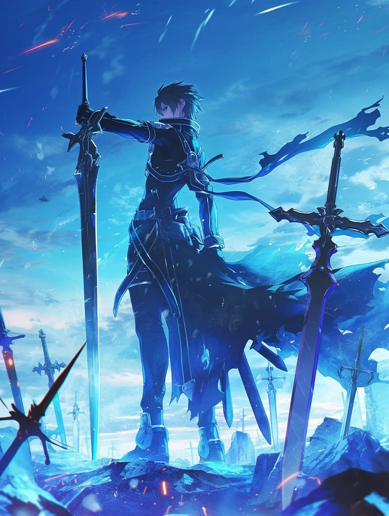 hình kirito Full HD cực đẹp