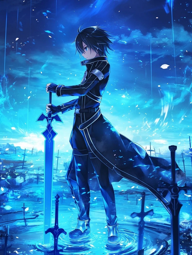 hình kirito Full HD ngầu