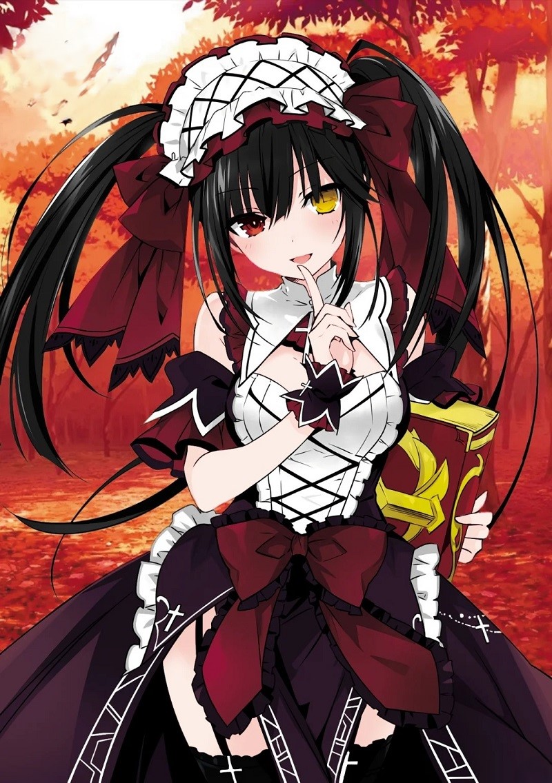 hình kurumi tokisaki cực xinh