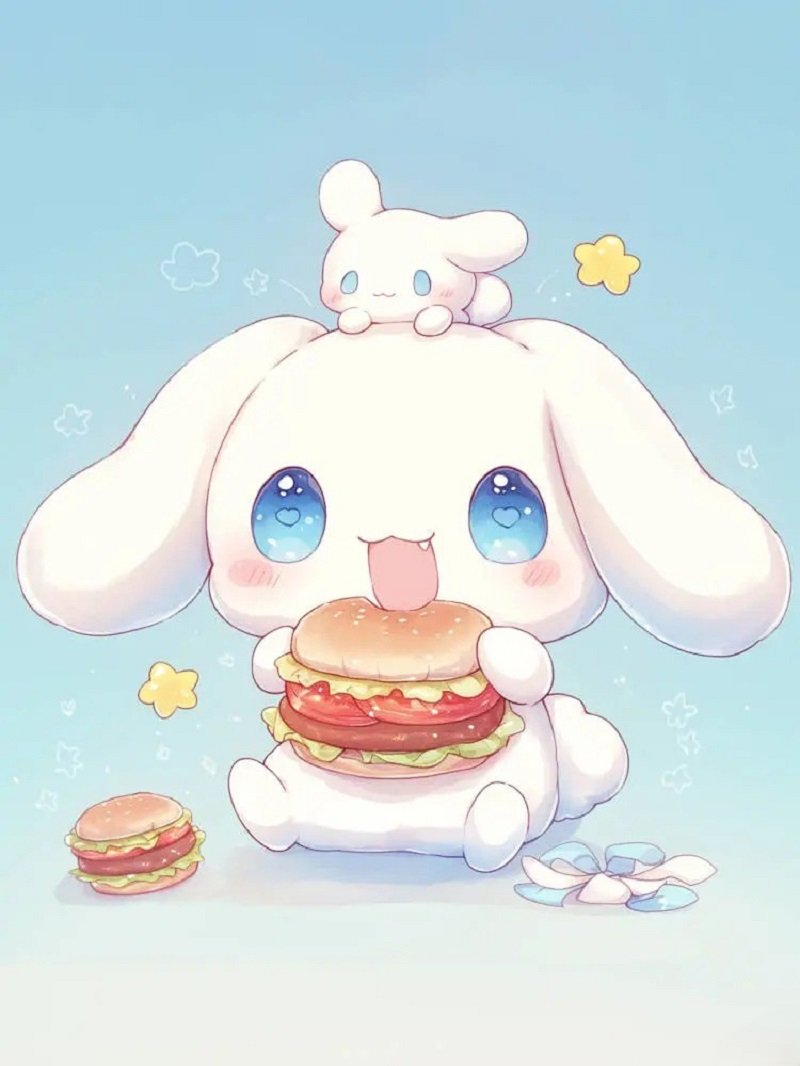 hình nền cinnamoroll cực dễ thương