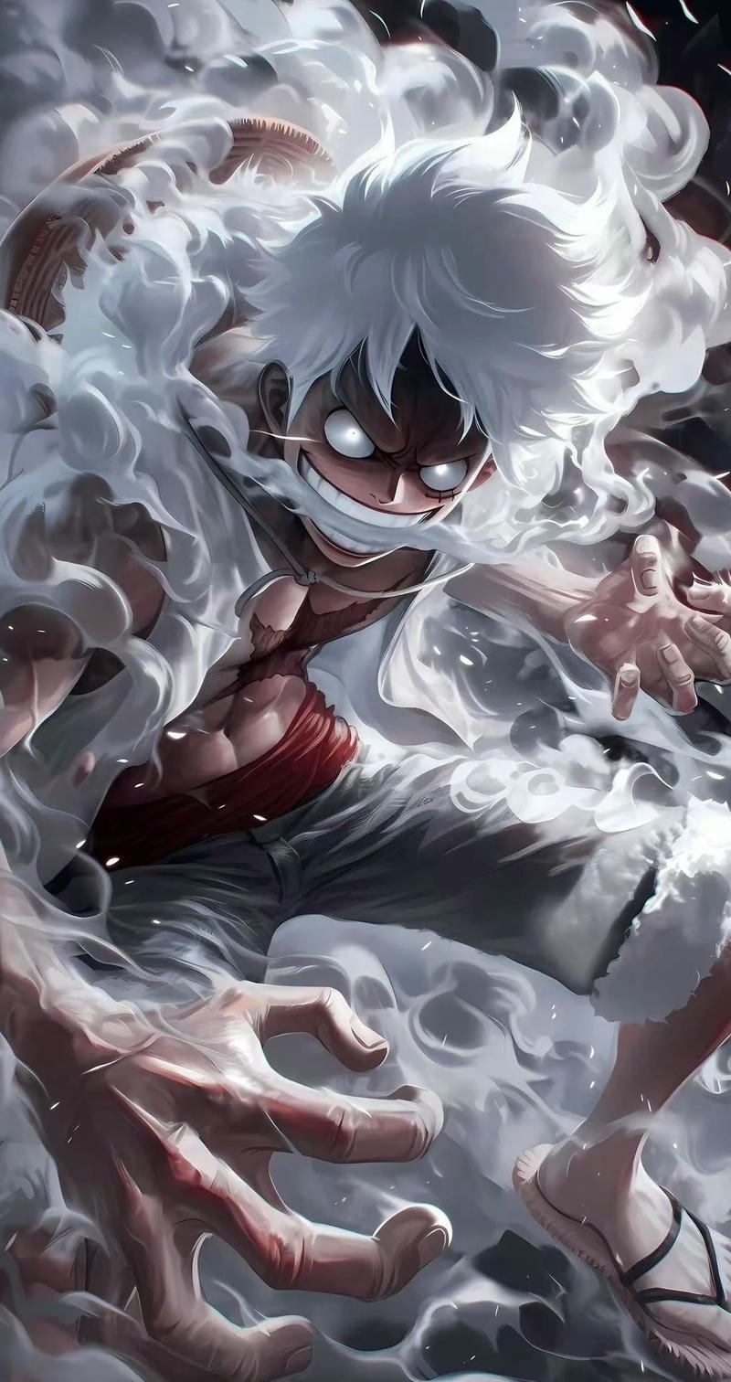 hình nền điện thoại luffy gear 5